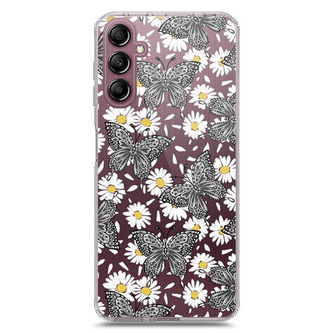 Samsung Galaxy A15 5G Cover - O'Nation Butterfly Dreams Series 2 - Clear Phone Case - Soft Silicon Borders