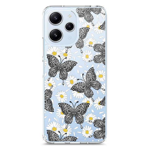 Xiaomi Redmi 12 Cover - O'Nation Butterfly Dreams Series 2 - Clear Phone Case - Soft Silicon Borders