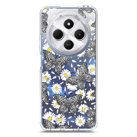 Xiaomi Redmi 14R Cover - O'Nation Butterfly Dreams Series 2 - Clear Phone Case - Soft Silicon Borders