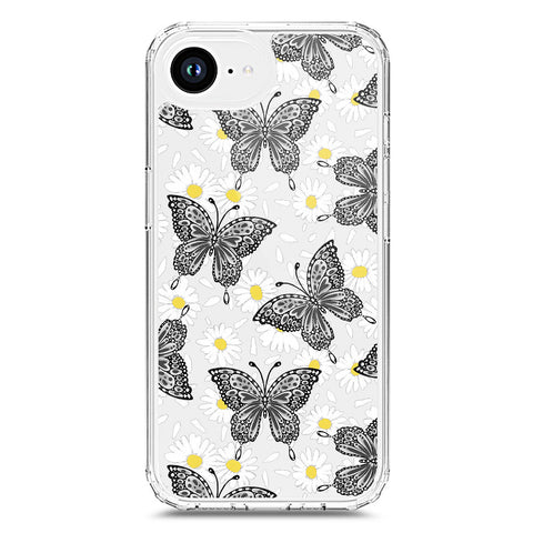 iPhone 16e Cover - O'Nation Butterfly Dreams Series 2 - Clear Phone Case - Soft Silicon Borders