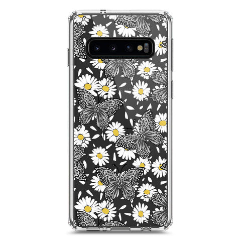 Samsung Galaxy S10 Cover - O'Nation Butterfly Dreams Series 2 - Clear Phone Case - Soft Silicon Borders