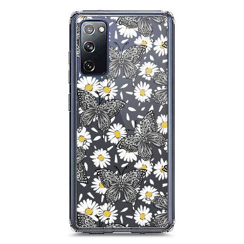 Samsung Galaxy S20 FE Cover - O'Nation Butterfly Dreams Series 2 - Clear Phone Case - Soft Silicon Borders