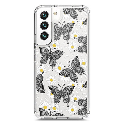 Samsung Galaxy S22 5G Cover - O'Nation Butterfly Dreams Series 2 - Clear Phone Case - Soft Silicon Borders