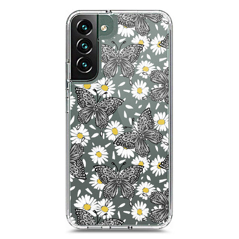 Samsung Galaxy S22 Plus 5G Cover - O'Nation Butterfly Dreams Series 2 - Clear Phone Case - Soft Silicon Borders