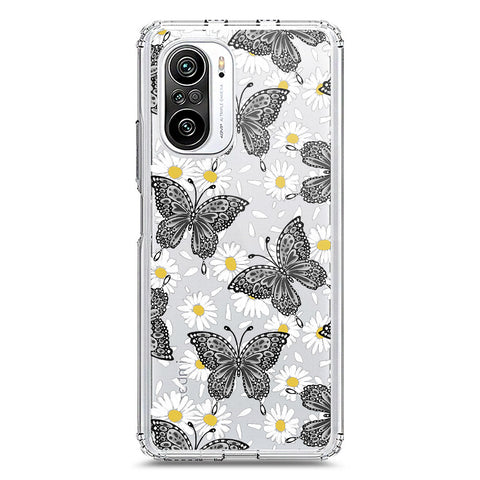 Xiaomi Poco F3 Cover - O'Nation Butterfly Dreams Series 2 - Clear Phone Case - Soft Silicon Borders