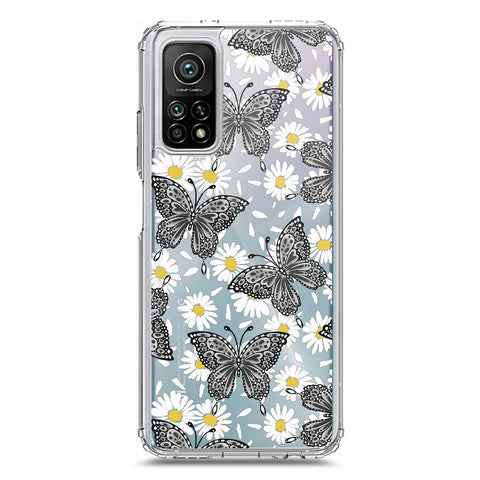 Xiaomi Mi 10T Cover - O'Nation Butterfly Dreams Series 2 - Clear Phone Case - Soft Silicon Borders