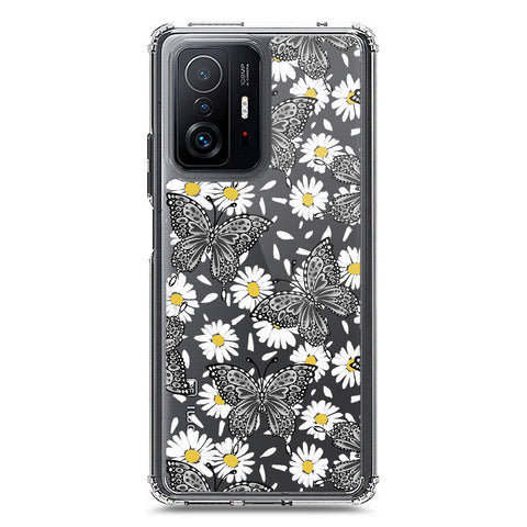 Xiaomi Mi 11T Pro Cover - O'Nation Butterfly Dreams Series 2 - Clear Phone Case - Soft Silicon Borders
