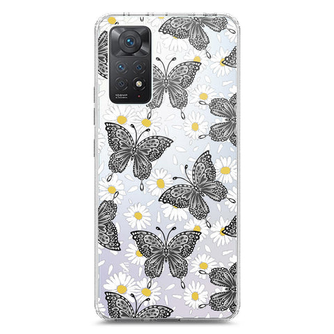 Xiaomi Redmi Note 11 Pro 5G Cover - O'Nation Butterfly Dreams Series 2 - Clear Phone Case - Soft Silicon Borders