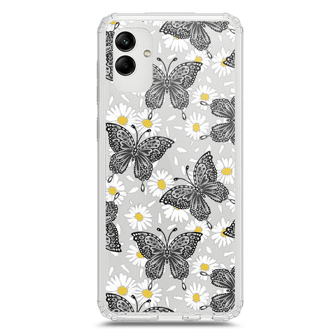 Samsung Galaxy A03s Cover - O'Nation Butterfly Dreams Series 2 - Clear Phone Case - Soft Silicon Borders