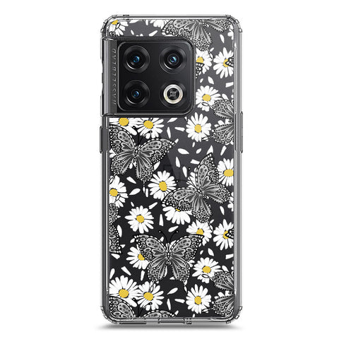 OnePlus 10 Pro Cover - O'Nation Butterfly Dreams Series 2 - Clear Phone Case - Soft Silicon Borders