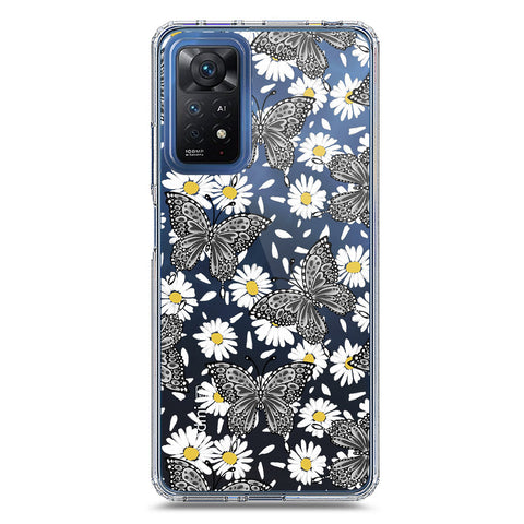 Xiaomi Redmi Note 11E Pro Cover - O'Nation Butterfly Dreams Series 2 - Clear Phone Case - Soft Silicon Borders