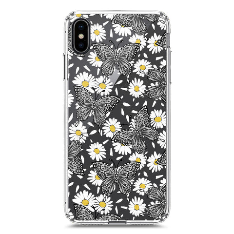 iPhone XS Max Cover - O'Nation Butterfly Dreams Series 2 - Clear Phone Case - Soft Silicon Borders