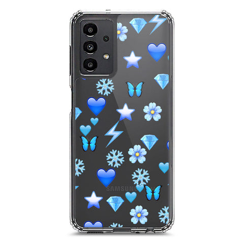 Samsung Galaxy A13 Cover - O'Nation Butterfly Dreams Series 2 - Clear Phone Case - Soft Silicon Borders