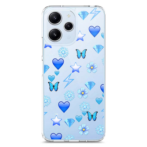 Xiaomi Redmi 12 Cover - O'Nation Butterfly Dreams Series 2 - Clear Phone Case - Soft Silicon Borders