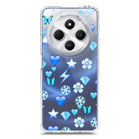 Xiaomi Poco C75 Cover - O'Nation Butterfly Dreams Series 2 - Clear Phone Case - Soft Silicon Borders