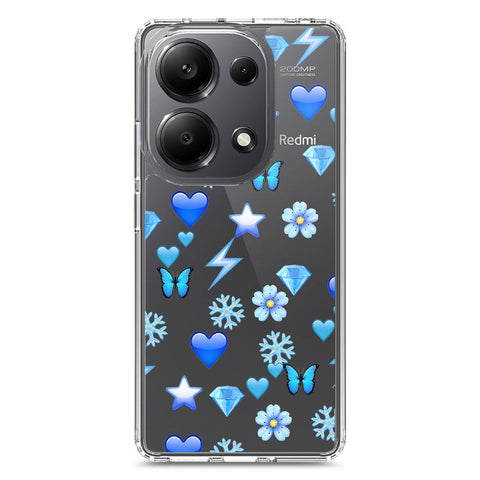 Xiaomi Poco M6 Pro 4G Cover - O'Nation Butterfly Dreams Series 2 - Clear Phone Case - Soft Silicon Borders