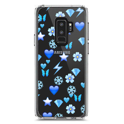 Samsung Galaxy S9 Plus Cover - O'Nation Butterfly Dreams Series 2 - Clear Phone Case - Soft Silicon Borders
