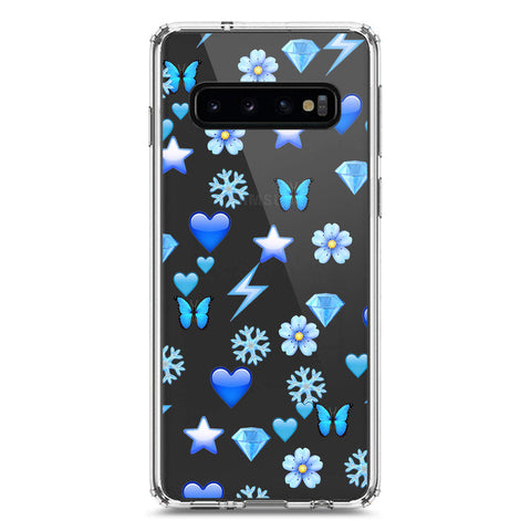 Samsung Galaxy S10 Cover - O'Nation Butterfly Dreams Series 2 - Clear Phone Case - Soft Silicon Borders