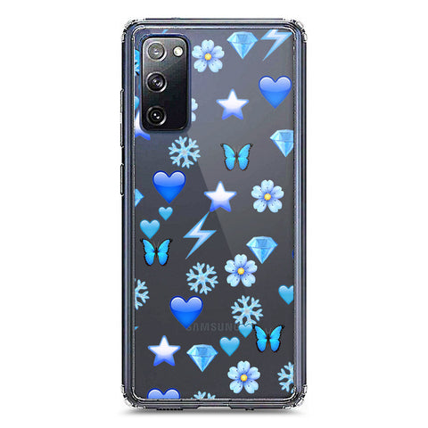 Samsung Galaxy S20 FE Cover - O'Nation Butterfly Dreams Series 2 - Clear Phone Case - Soft Silicon Borders