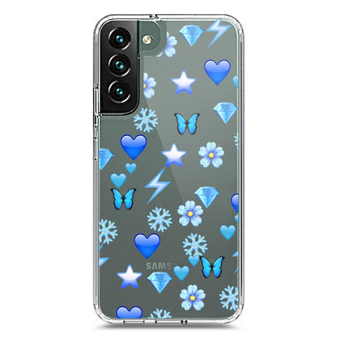 Samsung Galaxy S22 Plus 5G Cover - O'Nation Butterfly Dreams Series 2 - Clear Phone Case - Soft Silicon Borders