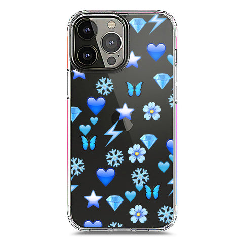 iPhone 13 Pro Max Cover - O'Nation Butterfly Dreams Series 2 - Clear Phone Case - Soft Silicon Borders