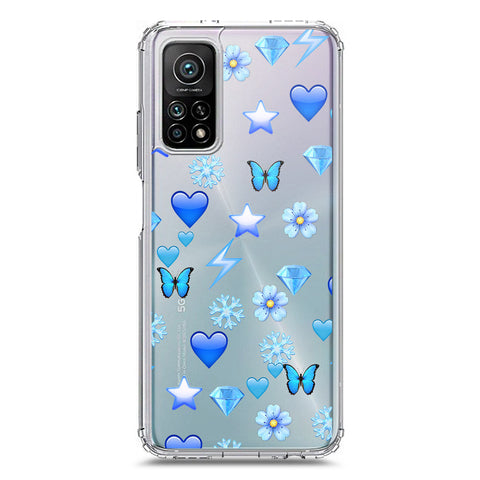 Xiaomi Mi 10T Pro Cover - O'Nation Butterfly Dreams Series 2 - Clear Phone Case - Soft Silicon Borders