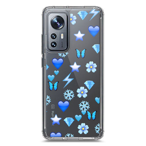 Xiaomi 12X Cover - O'Nation Butterfly Dreams Series 2 - Clear Phone Case - Soft Silicon Borders