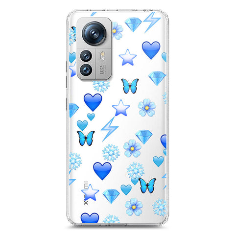 Xiaomi 12 Pro Cover - O'Nation Butterfly Dreams Series 2 - Clear Phone Case - Soft Silicon Borders