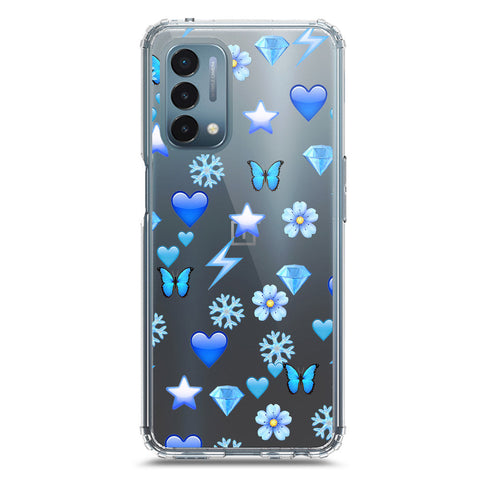 OnePlus Nord N200 5G Cover - O'Nation Butterfly Dreams Series 2 - Clear Phone Case - Soft Silicon Borders
