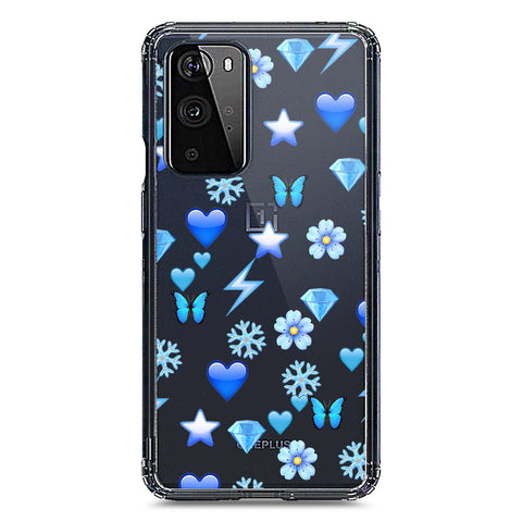 OnePlus 9 Pro Cover - O'Nation Butterfly Dreams Series 2 - Clear Phone Case - Soft Silicon Borders