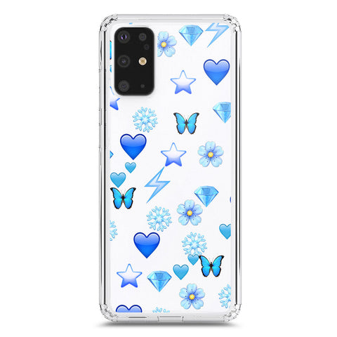 Samsung Galaxy S20 Plus Cover - O'Nation Butterfly Dreams Series 2 - Clear Phone Case - Soft Silicon Borders