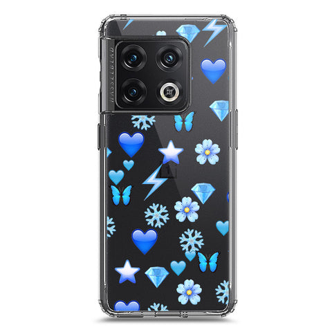 OnePlus 10 Pro Cover - O'Nation Butterfly Dreams Series 2 - Clear Phone Case - Soft Silicon Borders