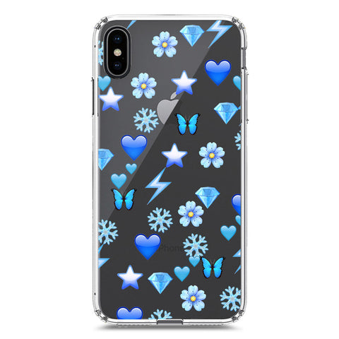 iPhone XS / X Cover - O'Nation Butterfly Dreams Series 2 - Clear Phone Case - Soft Silicon Borders