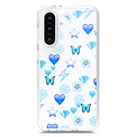 Samsung Galaxy A17 Cover - O'Nation Butterfly Dreams Series 2 - Clear Phone Case - Soft Silicon Borders