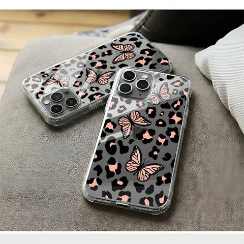 Samsung Galaxy M80s Cover - O'Nation Butterfly Dreams Series 2 - Clear Phone Case - Soft Silicon Borders