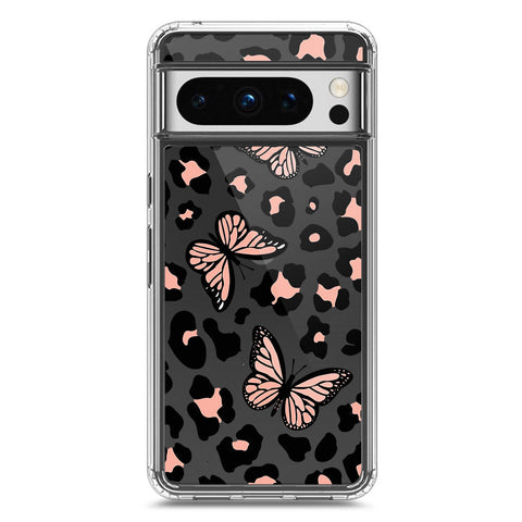 Google Pixel 8 Pro Cover - O'Nation Butterfly Dreams Series 2 - Clear Phone Case - Soft Silicon Borders