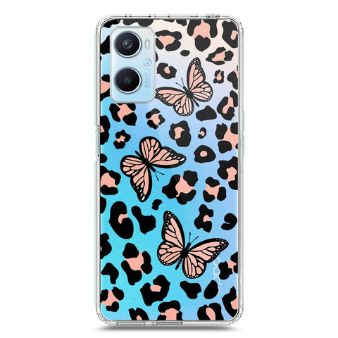 Oppo A96 4G Cover - O'Nation Butterfly Dreams Series 2 - Clear Phone Case - Soft Silicon Borders