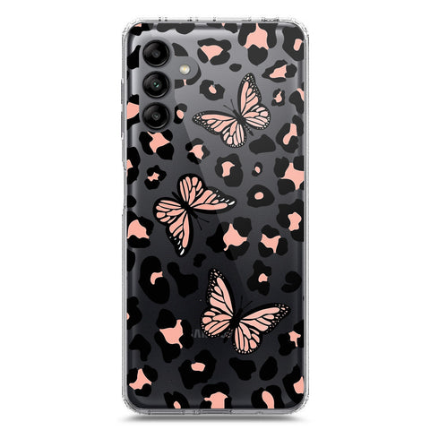 Samsung Galaxy A04s Cover - O'Nation Butterfly Dreams Series 2 - Clear Phone Case - Soft Silicon Borders