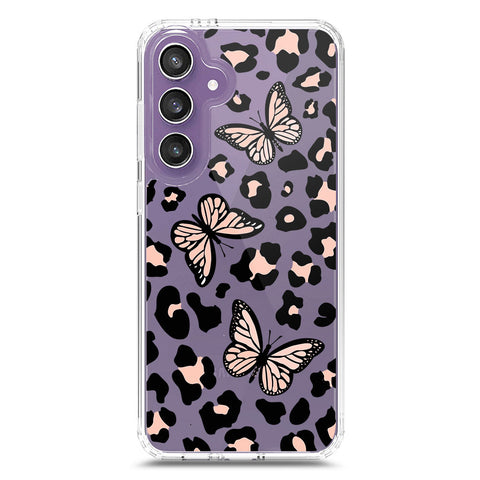 Samsung Galaxy S23 FE Cover - O'Nation Butterfly Dreams Series 2 - Clear Phone Case - Soft Silicon Borders