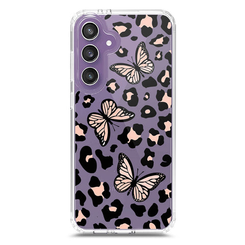Samsung Galaxy S24 Plus Cover - O'Nation Butterfly Dreams Series 2 - Clear Phone Case - Soft Silicon Borders