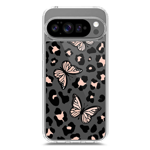 Google Pixel 9 Pro XL Cover - O'Nation Butterfly Dreams Series 2 - Clear Phone Case - Soft Silicon Borders