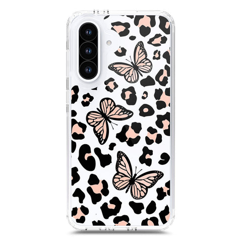 Samsung Galaxy A36 Cover - O'Nation Butterfly Dreams Series 2 - Clear Phone Case - Soft Silicon Borders