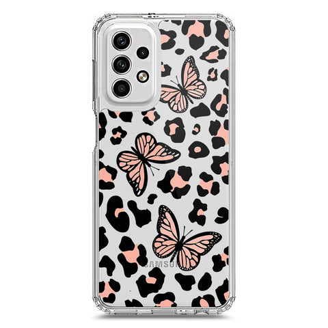 Samsung Galaxy A23 Cover - O'Nation Butterfly Dreams Series 2 - Clear Phone Case - Soft Silicon Borders