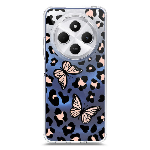 Xiaomi Redmi 14C Cover - O'Nation Butterfly Dreams Series 2 - Clear Phone Case - Soft Silicon Borders