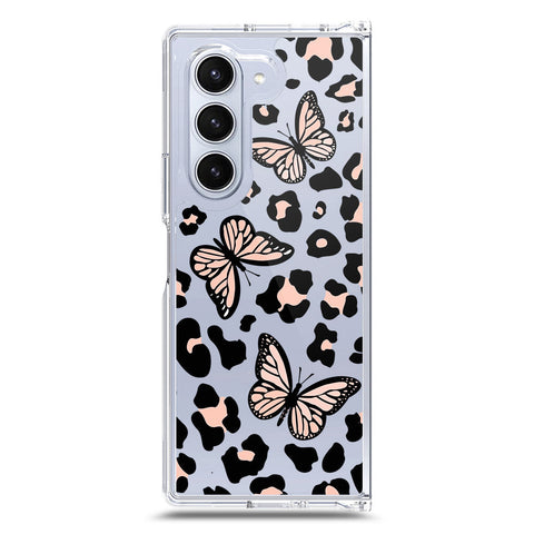 Samsung Galaxy Z Fold 6 Cover - O'Nation Butterfly Dreams Series 2 - Clear Phone Case - Soft Silicon Borders