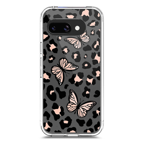 Google Pixel 9a Cover - O'Nation Butterfly Dreams Series 2 - Clear Phone Case - Soft Silicon Borders