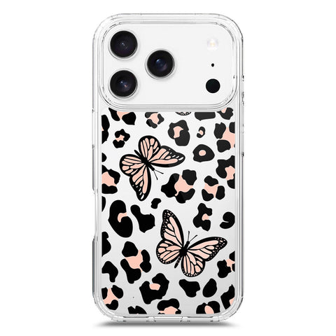 iPhone 17 Pro Cover - O'Nation Butterfly Dreams Series 2 - Clear Phone Case - Soft Silicon Borders