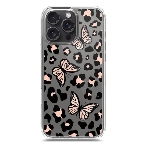iPhone 16 Pro Max Cover - O'Nation Butterfly Dreams Series 2 - Clear Phone Case - Soft Silicon Borders