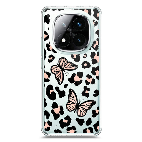 Xiaomi Redmi Note 14 Pro Plus 5G Cover - O'Nation Butterfly Dreams Series 2 - Clear Phone Case - Soft Silicon Borders