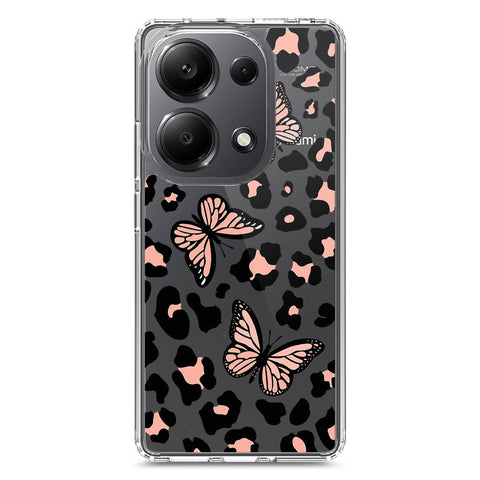 Xiaomi Redmi Note 13 Pro 4G Cover - O'Nation Butterfly Dreams Series 2 - Clear Phone Case - Soft Silicon Borders